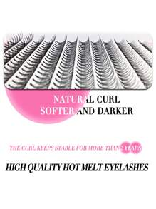 Miss Wink 10D Soft & Fluffy False Eyelashes, 8-16mm Mixed Length, 0.07mm C/D Curl, 12 Rows 240 Pcs Waterproof Mink Hair Lashes, Create Natural To Dramatic Looks For Daily, Party Or Events - Black - View 4