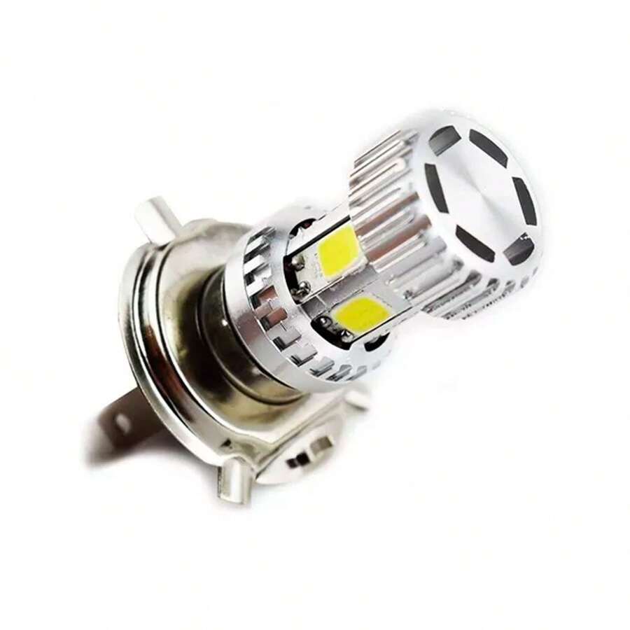 6 Sided H4 Led Spotlight For Motorcycle Fixed Light - White - View 1