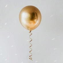 1捲/3捲（10米/30米）玫瑰金捲曲帶,適用於禮物包裝、派對裝飾、花商使用、氣球等等 - 香檳色 - 查看 3