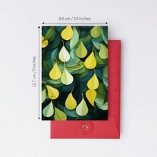 多功能迷你相片卡- 3.5x5寸,適用於家居和派對裝飾,創意相框貼紙,理想的禮物配件 - 彩色 - 查看 2