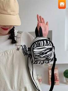 Mochila de moda pequeña - Blanco - Ver 1