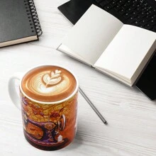 Mumutan 3d縫紉杯 - 3d縫紉彩繪杯,手工愛好者縫紉機咖啡杯,創意空間設計3d拼布陶瓷杯,是喜歡縫紉的人的酷炫禮物 (a) - Sewing Mug-d - 查看 5