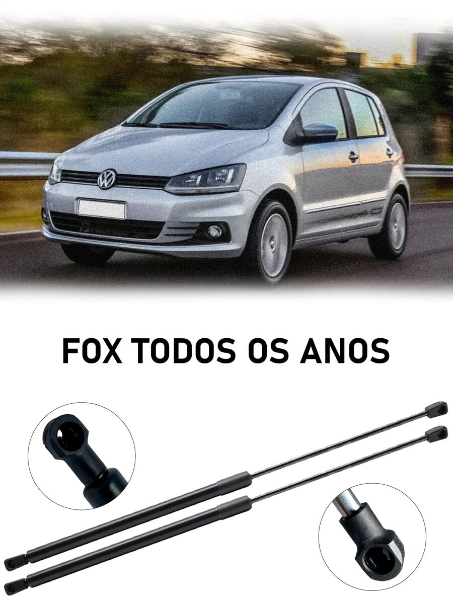 Par de Amortecedor da Tampa do Porta Malas Traseiro para Diversos Carros