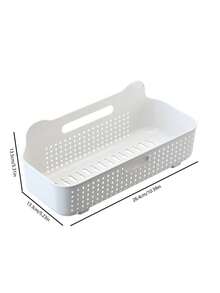 1個浴室掛壁收納架,免打孔美容用品收納架,適用於洗臉盆 - 白色 - 查看 2