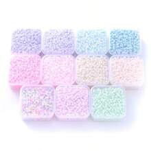 1000Pcs/Box 3mm Charm Czech Glass Macaron Spacer Beads Kit Tool Diy Craft Bracelet Necklace Jewelry Making Diy Craft Needlework Design - 1box- about 1000pcs - View 6