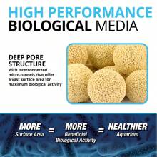 Eliminate Aquarium Waste & Improve Water Quality With Our Fish Tank Filtration Ball!
