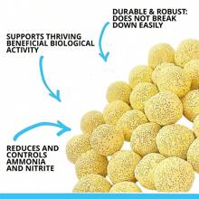 Eliminate Aquarium Waste & Improve Water Quality With Our Fish Tank Filtration Ball!