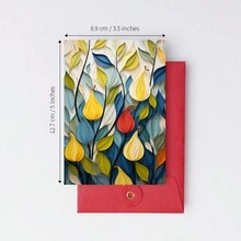 創意迷你照片卡-3.5x5英寸多功能裝飾,理想的派對用品,可用作照片框或冰箱貼紙 - 彩色 - 查看 2