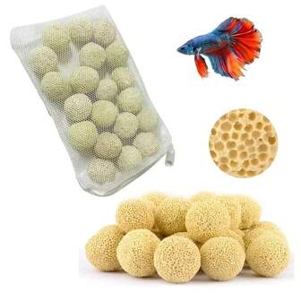 Eliminate Aquarium Waste & Improve Water Quality With Our Fish Tank Filtration Ball!