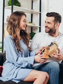 5sets-Retro Hollowed Out Skeleton Key Bottle Opener Wedding Gift Wedding Party Return Gift To Guests, Bronze Key Bottle Opener Kraft Paper Gift Bag, Hanging Card, Valentine'S Day Gift Bag - Bronze - View 5