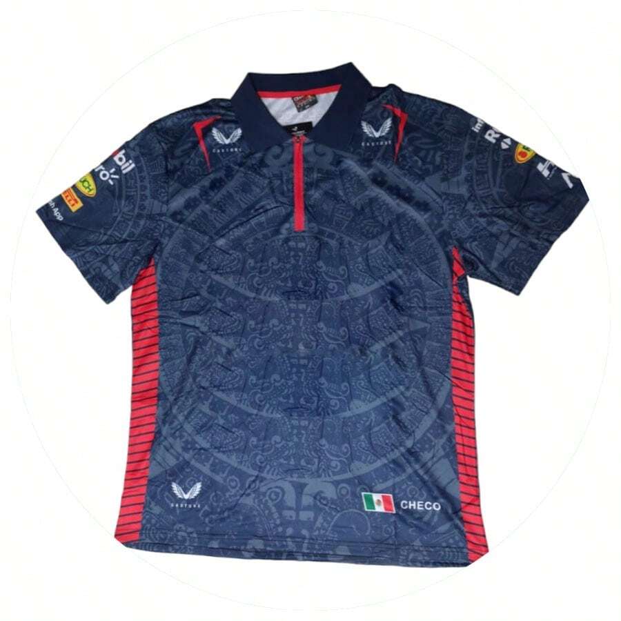 Jersey Playera F1 Red Bull Formula   Camiseta F1  Gris  Adulto - Gris - Ver 1