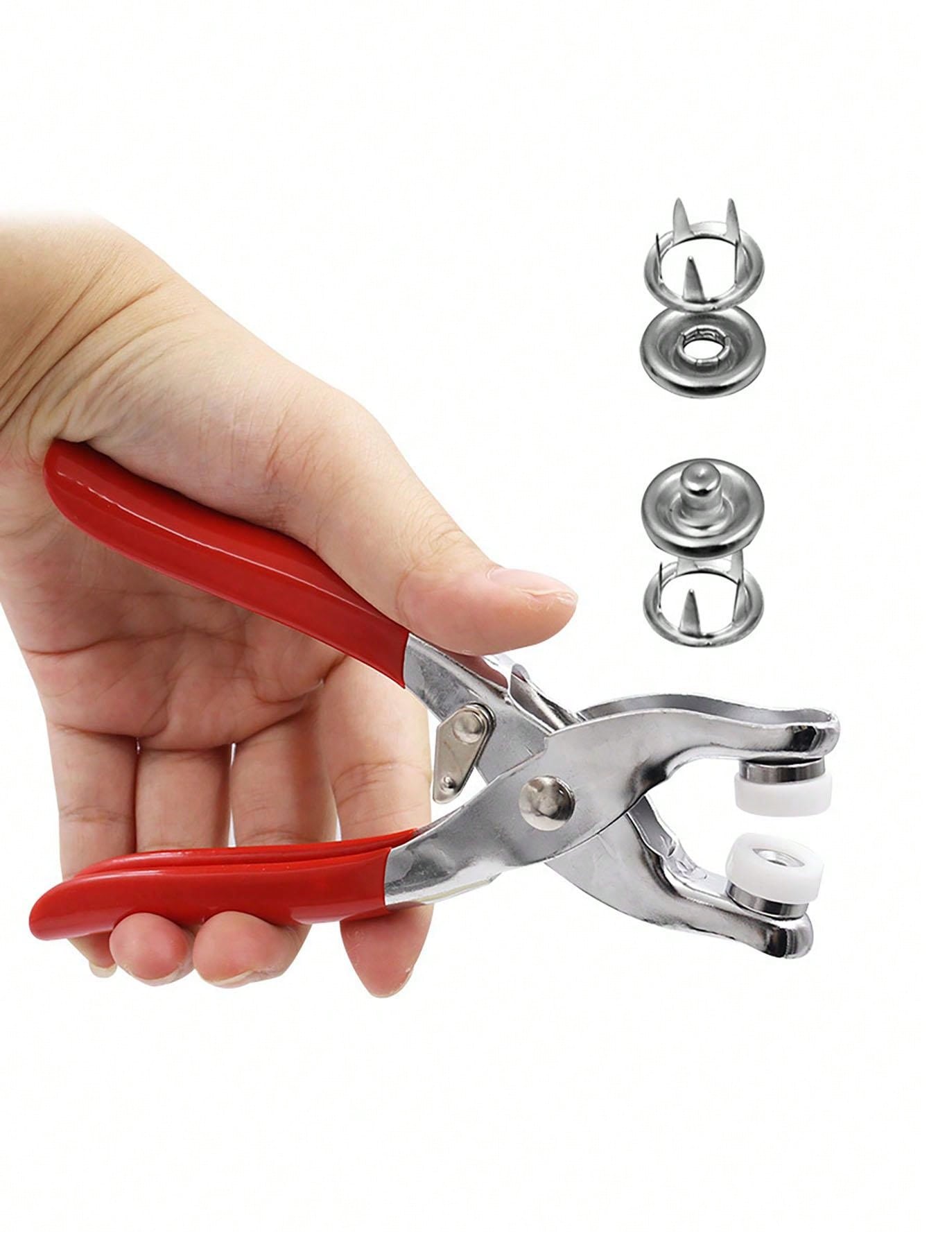 Snap Fastener Installation Tool Set Snap Button Kit Household Hand Press Stud Punching Machine