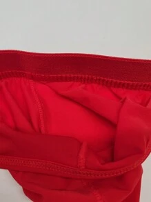 Tanga Abierta Para Hombre - Rojo - Ver 4