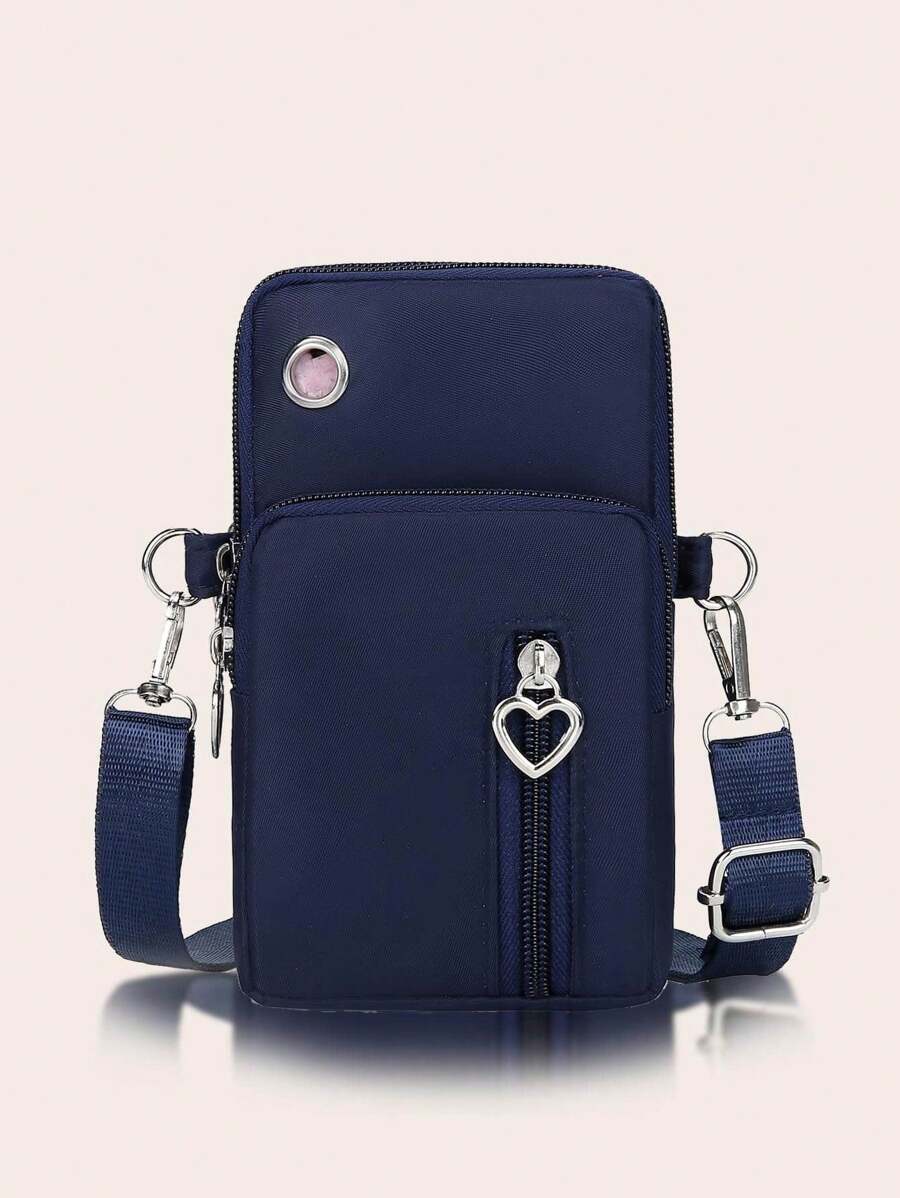 Armband Bag For Sports Running, Mini Nylon Crossbody Phone Bag, Multi