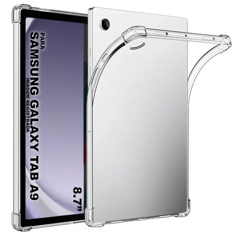 Capa para Tablet Samsung Galaxy Tab A9 Enterprise Edition S M-X115 4G 8,7"-Alamo - Transparente - Visão 1