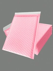 10入組加厚塑料材料氣泡袋,共擠膜衣服包裝氣泡信封袋 - 粉色 - 查看 1