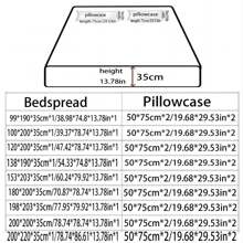 3 Cái/bộ Đồng Màu Trang Bị Tấm Bộ, 1 Tấm & 2 Vỏ Gối, Bộ Tấm Polyester Hiện Đại Cho Phòng Ngủ - Lạc đà - Xem 2