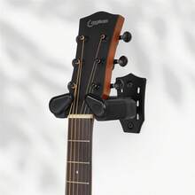 Creative Gravity Lock Guitar Hanger For Acoustic, Electric, Bass & Classical Guitar And Ukulele With Automatic Lock Function - Black - View 3