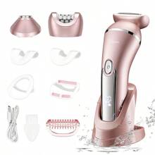 1pc Women's Multifunctional Waterproof Electric Shaver For Whole Body