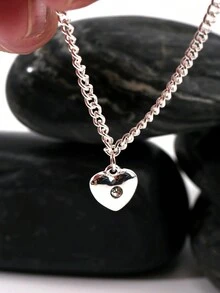 時尚多用途心型鏈條手鍊,情侶甜蜜禮物 - 愛情手鍊 - 查看 1