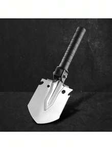 1pc Portable Lightweight Outdoor Mini Shovel Entrenching Tool For Camping, Hiking, Digging, Backpacking And Car Emergency - Multicolor - View 4