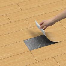 3-Meter Vinyl Waterproof Thickened 3D Embossed Classic Beige Wood Grain Wallpaper Peel And Stick Self-Adhesive Wall Sticker For Living Room, Kitchen, Cabinet, Furniture Decoration Decals - Ginger - View 4