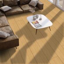 3-Meter Vinyl Waterproof Thickened 3D Embossed Classic Beige Wood Grain Wallpaper Peel And Stick Self-Adhesive Wall Sticker For Living Room, Kitchen, Cabinet, Furniture Decoration Decals - Ginger - View 10