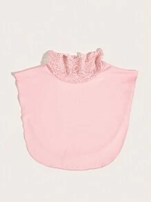 1pc/2pcs/5pcs Women's Elegant Lace Collar Soft Comfortable Fabric Mock Collar For Daily Wear And Fashionable Gift Accessories Women Valentine's Day - Black and White - View 15