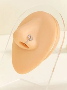 3入組精緻的幾何形假鼻環,為女性帶來裝飾效果,節日禮物 - 彩色 - 查看 9