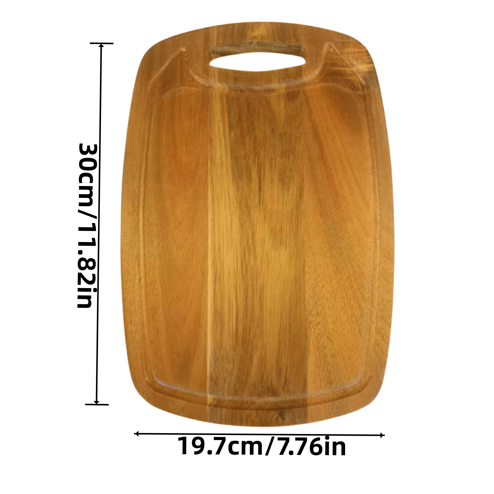 1pc Acacia Wood Cutting Board For Home(Commercial) Vegetables/Fruits