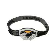 1200盧umen超亮6 Led頭燈,可調節頭帶,紅/白光設置和防水功能 - 黑色 - 查看 6