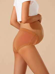 孕婦四入組低腰支撐舒適彈力三角褲 - 彩色 - 查看 2