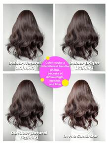 Chic At 20 Inches! Black Synthetic Wig With Wavy Curls, Bangs – Perfect For Everyday Glam - Black - View 8