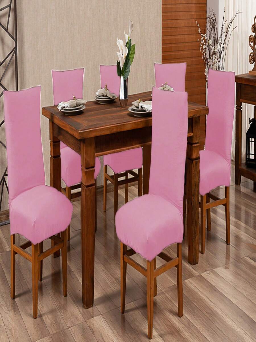 Chair Covers - Màu Hồng baby - Xem 1