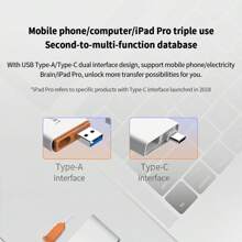 Lexar Type C 轉 Usb 儲存卡讀卡器 Sd Micro Sd Tf 讀卡器記憶卡適配器 Nm卡 Usb 3.1 讀卡器ncard 讀卡器 - 白色 - 查看 3