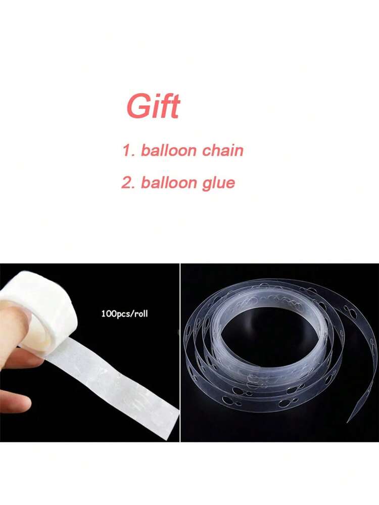 139入組沙色、白色、咖啡色和金色乳膠氣球套裝,適用於兒童生日、婚禮、嬰兒派對、節日派對和背景裝飾 - 彩色 - 查看 4