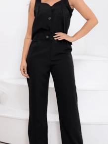 Women Two-Piece Outfits - 黑色 - 查看 1