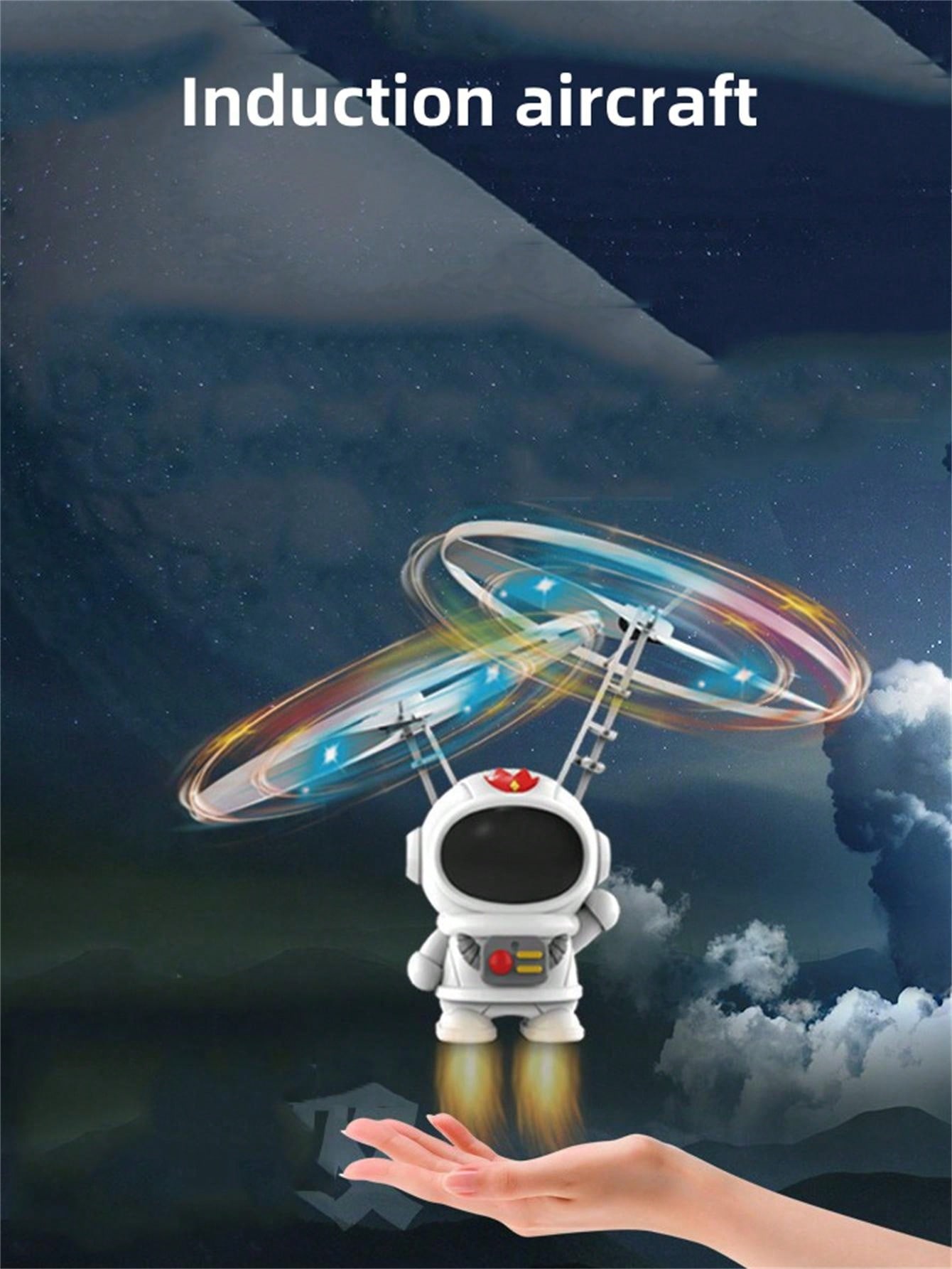 1pc SensorControlled Flying Light Up Airplane Toy With Induction