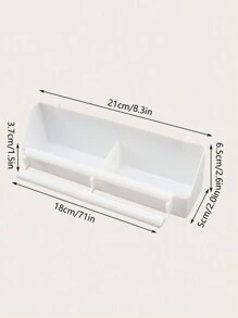 1個白色塑料鳥籠,適用於老虎、牡丹、玄鳳鸚鵡、麻雀等鳥類,配有懸掛支架、食物碗和餵料槽 - 白色 - 查看 3