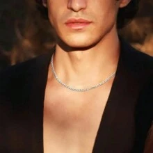 1 Peça De Colar Minimalista De Corrente Inoxidável 3:1 Nk De 20-28 Polegadas Para Homens E Mulheres, Adequado Para Festivais E Uso Diário