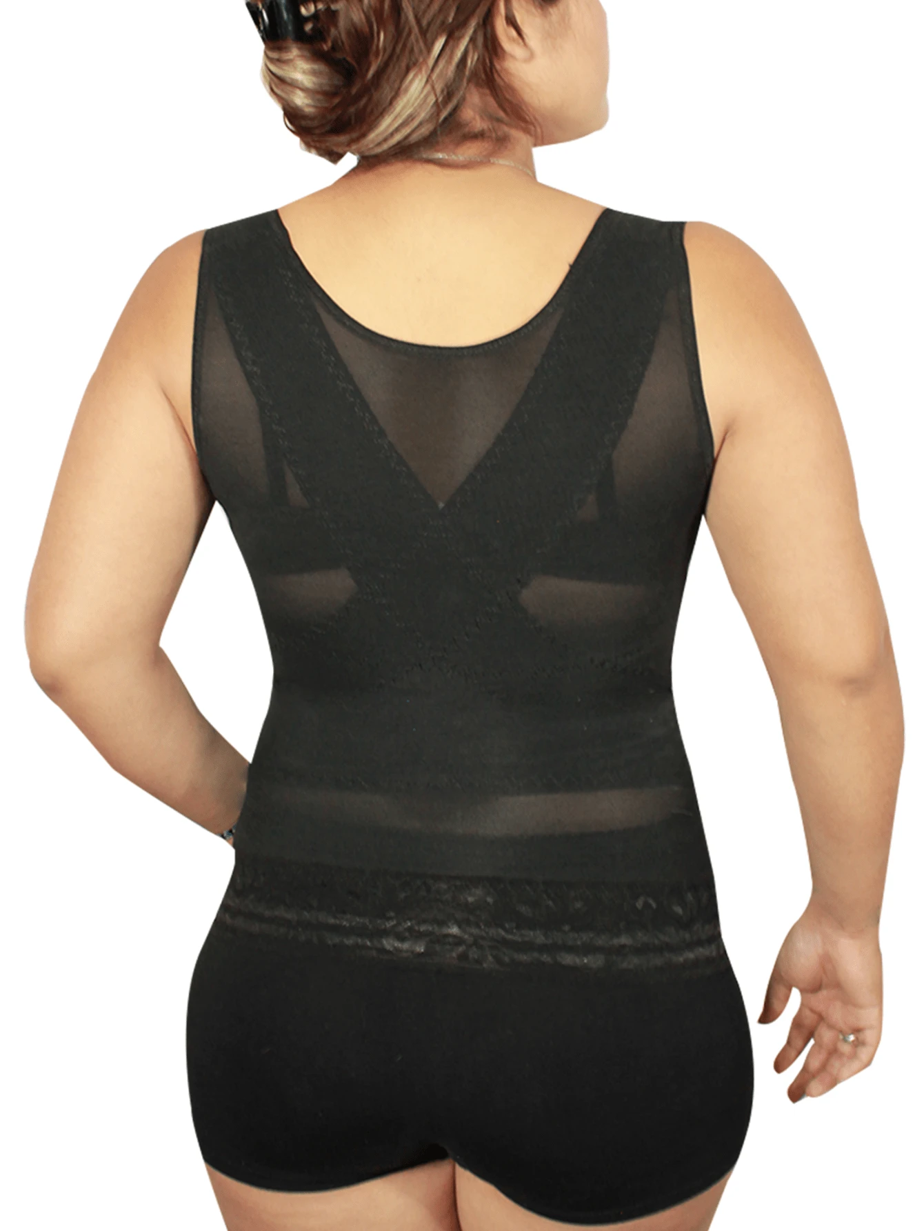 CAMISETA CONTROL DAMA - Negro - Ver 1