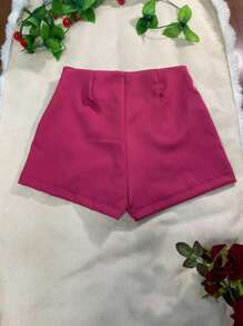 Women Shorts - Hot Pink - View 2