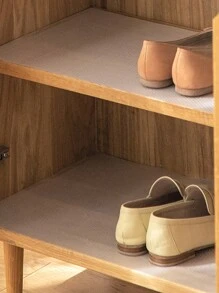 1pc Kitchen Cabinet Mat, Waterproof, Moisture-Proof, Oil-Proof, Anti-Mold, Can Be Cut To Fit - Clear - View 3