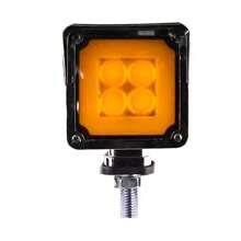 Square Directional Ceiling Light 8 Led Bicolor Plasma Type - Yellow - View 9