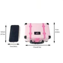 孩子們假裝遊戲彩妝玩具套裝帶公主指甲油,口紅,眼妝,和攜帶殼套