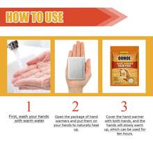 1入組暖手寶加熱墊,冬季暖宝宝墊,便攜式加熱墊 - 灰色 - 查看 6