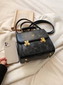 Women'S New Autumn/Winter Style, Stylish Classic Versatile Backpack - Black - View 5