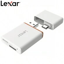 Lexar Type C 轉 Usb 儲存卡讀卡器 Sd Micro Sd Tf 讀卡器記憶卡適配器 Nm卡 Usb 3.1 讀卡器ncard 讀卡器 - 白色 - 查看 7
