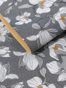 自粘人造皮革印花裝飾,適用於手袋和行李,深灰色 - 深灰色 - 查看 4