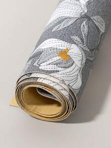 自粘人造皮革印花裝飾,適用於手袋和行李,深灰色 - 深灰色 - 查看 5